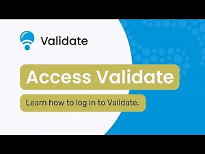 How to access Validate | Your guide to signing up and logging in to the startup ideas platform