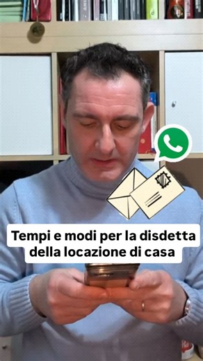 1.1K views · 442 reactions | Tempi e modi per dare la disdetta del contratto di locazione per la casa in affitto. Non con un messaggino su WhatsApp 藍 #pavia #immobiliare #paviacity #casa #paviacentro | Cristian Peroni | Facebook