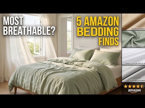 Top 5 Best Lightweight Bedding Sets for Spring 2026 | Breathable & Soft Amazon Bedding Refresh