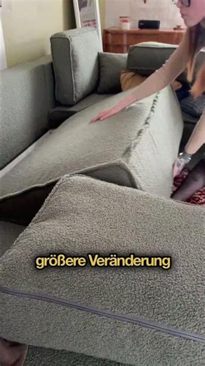 Manchmal reicht ein kleines Sofa einfach nicht aus…