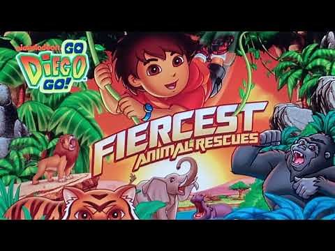 NICKELODEON GO DIEGO GO! Fiercest Animal Rescues DVD Menu Walkthrough 🇦🇺