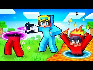 Using PORTALS To Prank My Friends In Minecraft!