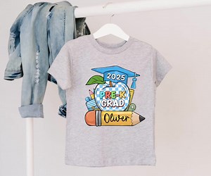 Personalized Pre-k Graduation T-shirt, Class of 2026, Kids Gift - Etsy