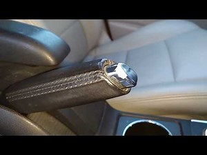 Repair Flaky Hand Brake Button in 5 Seconds