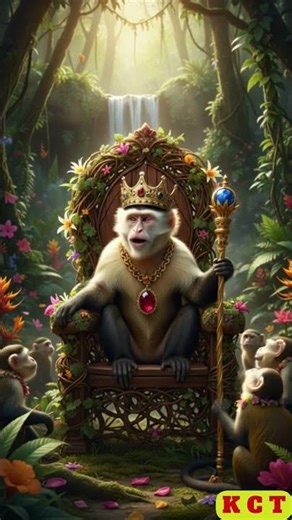 monkey king 🐒 | I m monkey don | khatabun cartoon tv | viral monkey video 🙊