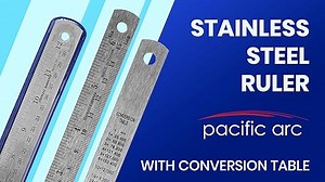 Watch Stainless Steel Ruler with Inch/Metric Conversion Table on Amazon Live