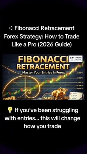 ⚟ Fibonacci Retracement Forex Strategy: How to Trade Like a Pro (2026 Guide)