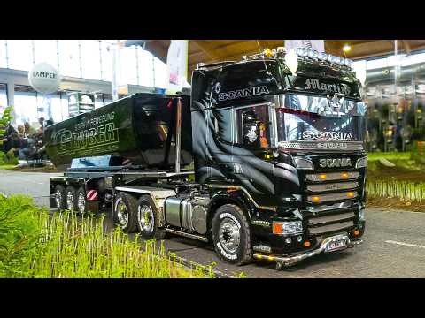 INSANE RC MODEL TRUCK, RC MACHINE MIX!! RC SCALEART TRUCKS, RC TRAIN, RC CRAWLER, RC EXCAVATOR