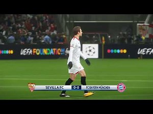 [HD] Ben Yedder vs Bayern Munich | UEFA Champions League 2017/2018 | 03/04/2018 PES 2018