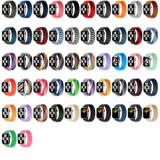 Braided Solo Loop for Apple Watch: Hand-braided Comfort Fit - Etsy