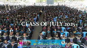 Congratulations to the class of 2025!🎓 Kenyatta University's 57th graduation ceremony is a powerful reminder that persistence pays off. We celebrate every graduate who is turning a dream into a degree. Here's to the next chapter! #kuclassof2025#ProudMoment#kutv | Kutv Station