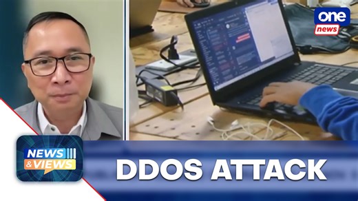 3.4K views · 21 reactions | DDoS attack may disrupt websites but will not compromise data – DICT #NewsandViews | DICT Usec. Julius Gorospe warned that a possible DDoS attack on November 5 could temporarily disrupt access to websites and online platforms by flooding servers with heavy traffic, but emphasized that personal data and financial accounts will remain secure. | ONE News | Facebook