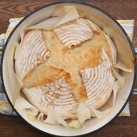 14K views · 132 reactions | This delicious homemade sourdough bread will make you never want to buy it from the store again!!  FULL RECIPE: https://tasty.co/recipe/how-to-make-homemade-sourdough-bread | Tasty Vegetarian | Facebook