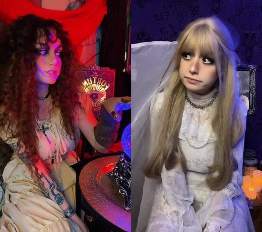 Constance Hatchaway Duet with Haunted Hostess Madame Leota