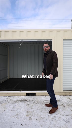 This is one of our more unique shipping containers, come check it out for yourself!