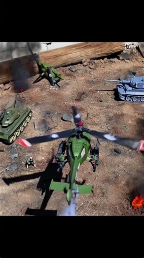 My RC Tank & Helicopter Battlefield(Part 1)