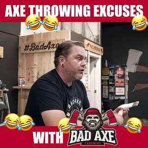 Just in case you need some of these when you book your event  | Bad Axe Throwing | Facebook