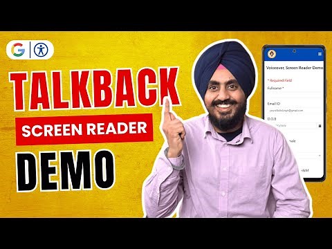 How to Use Android TalkBack: Live Screen Reader Demo & Tips for Beginners