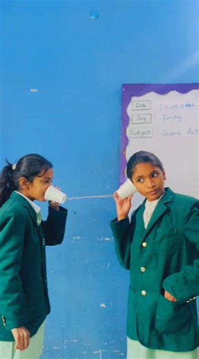Cup and String Telephone Activity Our students enthusiastically participated in a fun and educational Cup and String Telephone activity. 📞✨ Through this hands-on experiment, they learned how sound travels through vibrations from one cup to another using a tightly stretched string. The activity not only enhanced their understanding of basic science concepts but also encouraged teamwork, communication, and creativity. Seeing their excitement while talking through their handmade telephones was tru