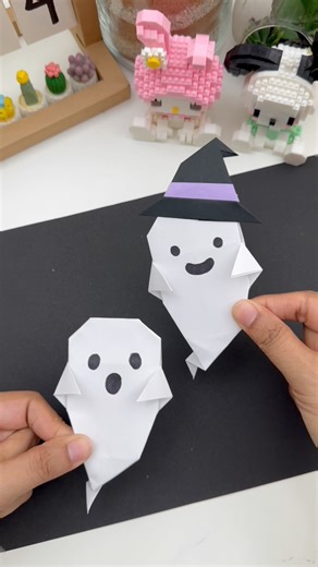 Easy and simple Halloween craft ideas for kids / DIY Halloween Ghost 👻 #Halloween #halloween2025 #scary #diy #papercraft | Crafty Cart