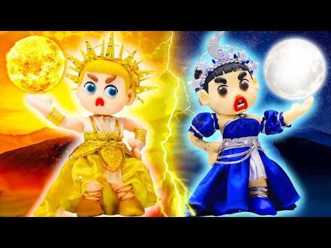 Sun Goddess vs Moon Goddess Battle! ☀️🌙 Kids Songs & Dance | Nursery Rhymes & Kids Songs