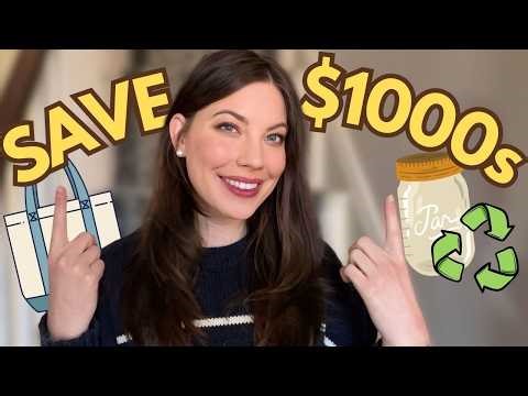 16 Sustainable Habits That Quietly Save Me Thousands Every Year