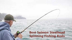 7 Best Salmon Steelhead Spinning Fishing Rods (January – 2026)