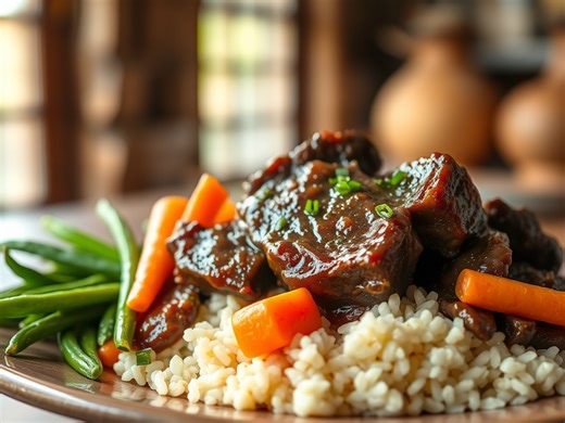 Easy Slow Cooker Beef Short Ribs Recipe