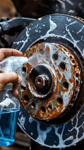 Extreme Rust Removal on a Brake Disc | Satisfying Rust Cleaning Transformation