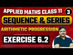 Arithmetic Progression Ex 6.2 | Sequence and Series Ch- 6 | part 3 | class 11 | 2024-25 | Gaur