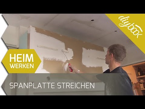 Spanplatten streichen