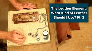 1.6K views · 25 reactions | In this video, Chuck goes over a few more types of leather that you may consider using for your projects. While some leathers are better for certain projects, there are no hard and fast rules for what you can and can't do. Get creative! For more supplies and project inspiration, visit weaverleathersupply.com | Weaver Leather Supply | Facebook