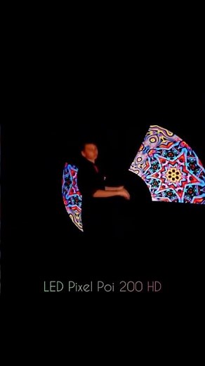 LED Pixel Poi 200 HD - Sacred Flow Art