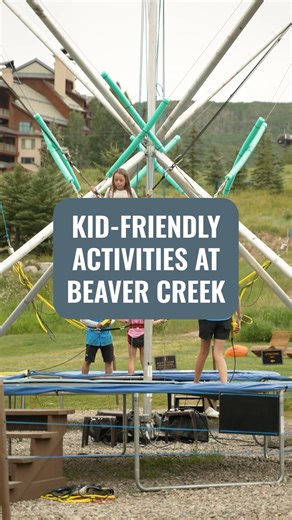 From rock walls to mini golf to creekside hangs, the village is full of family fun. 🍂 With the leaves starting to change, it’s the perfect time for a weekend getaway. Activities are open weekends through September 28! | Beaver Creek Mountain