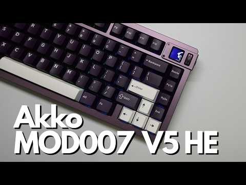 I Can't Believe this is a Gaming Keyboard! - Akko MOD007 V5 HE