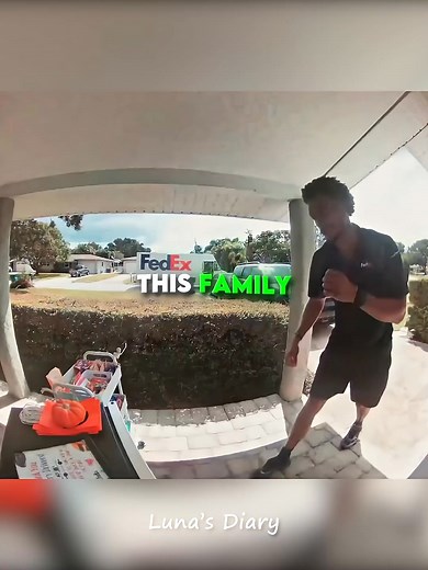 The delivery driver got a big surprise | Lunadiary | Facebook
