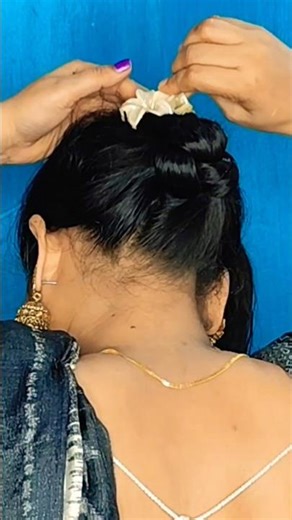 Pony Band Magic ✨ Simple Hairstyle That Looks Expensive #shorts #viral