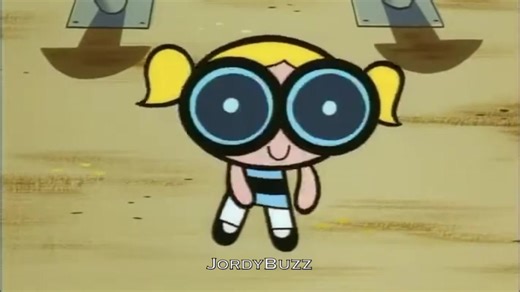 Bubbles Powerpuff Girls Glasses | Jordy Buzz Powerpuff Girl