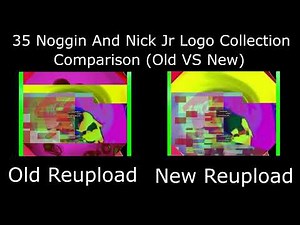 35 Noggin And Nick Jr Logo Collection Comparison (Old VS New)
