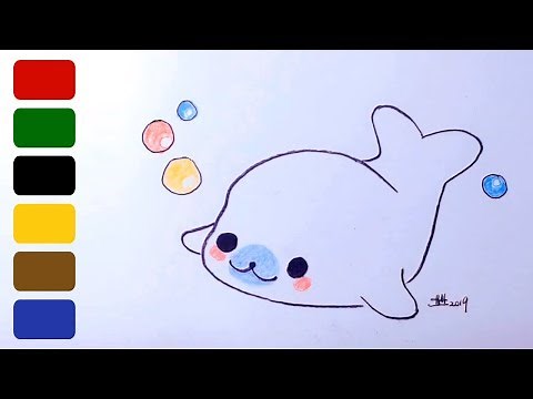 How to Draw a Baby Seal