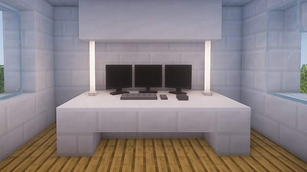 How to Build a PC in Minecraft 🖥️ | Aesthetic Gamer Setup Tutorial