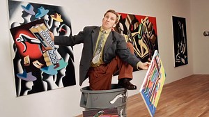 Mark Kostabi, a true luminary of the electrifying 1980s East Village art scene in New York City! 🌆 In the company of legendary artists like Andy Warhol and Jean-Michel Basquiat, Kostabi's artistic brilliance shone bright, and he forged a wholly unique style that continues to resonate across the globe. From the heart of that creative explosion to the digital age, Kostabi's art has evolved, carrying the spirit of an era that shaped the art world. Elevate your collection with a piece of Kostabi's 