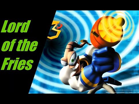 Earthworm Jim 3D Full Walkthrough Part 4 - Lord of the Fries