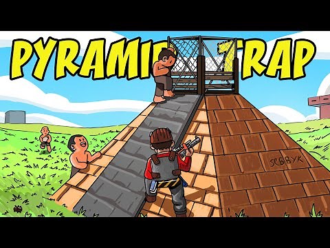 TRAPPING people in this UNUSUAL PYRAMID trap design in Rust.....