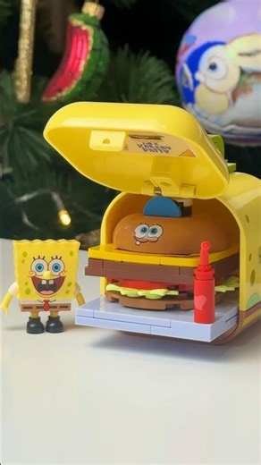 Let’s build AreaX SpongeBob Delicacy Delivery Box set together 🔥