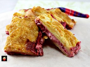 4.7K views · 29 reactions | Strawberry Crescent Roll Cheesecake Bars....