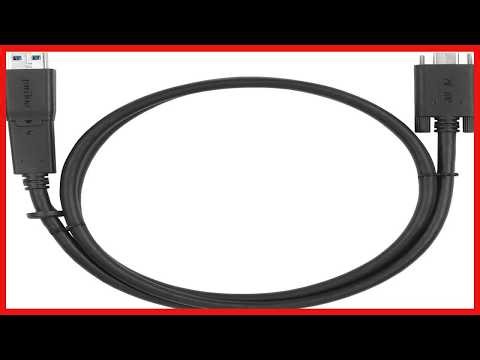 Targus USB-C Male with Screw to USB-C Male Cable with USB-A Tether: Seamless Connectivity for Mixed