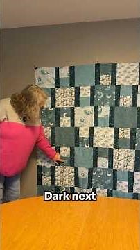 Finally Cracked the Quilt Pattern! My Rodeo Block Breakthrough 🧵✨ #shorts