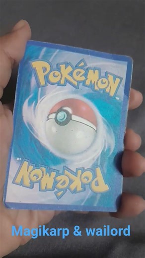 magikarp & wailord GX hp 300 pokemon card
