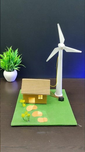 Working Model of Windmill #windmill #scienceexhibition #sciencproject #experiment #iot #diy